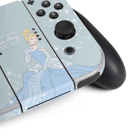 Disney Cinderella Greatest Love Story Ever Told Nintendo Switch OLED (2021) Skin